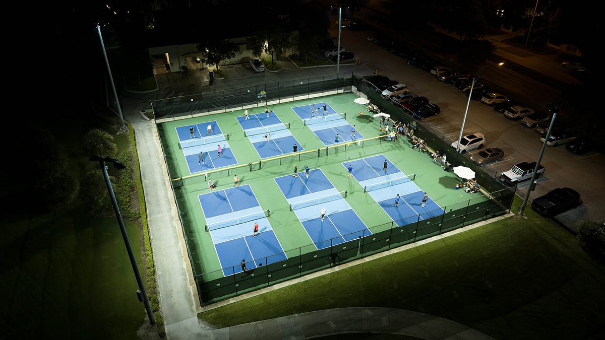 Pickleball Court Lighting services in Dallas, Texas